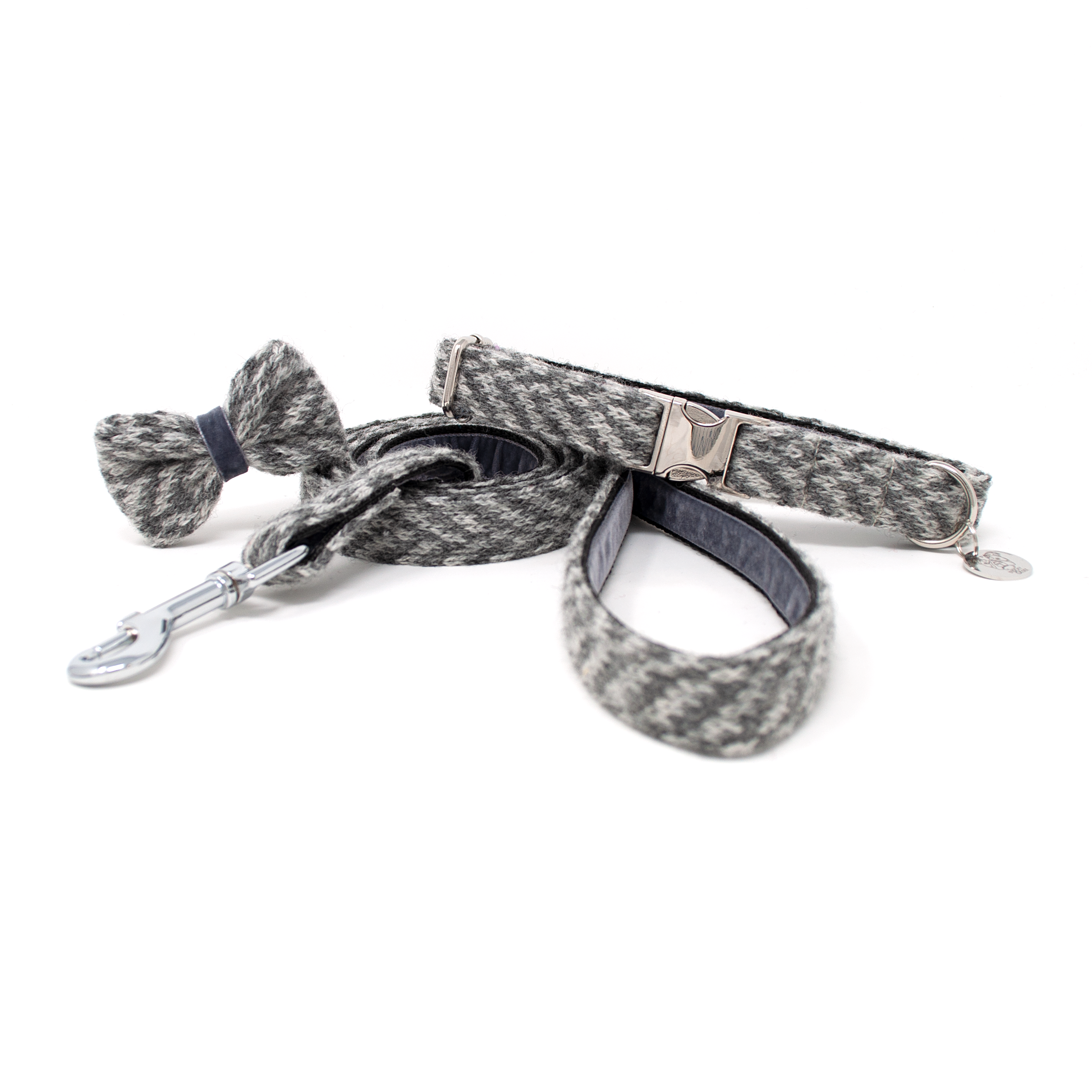 Slate - AW24 - Collar, Lead & Bow Tie Bundle