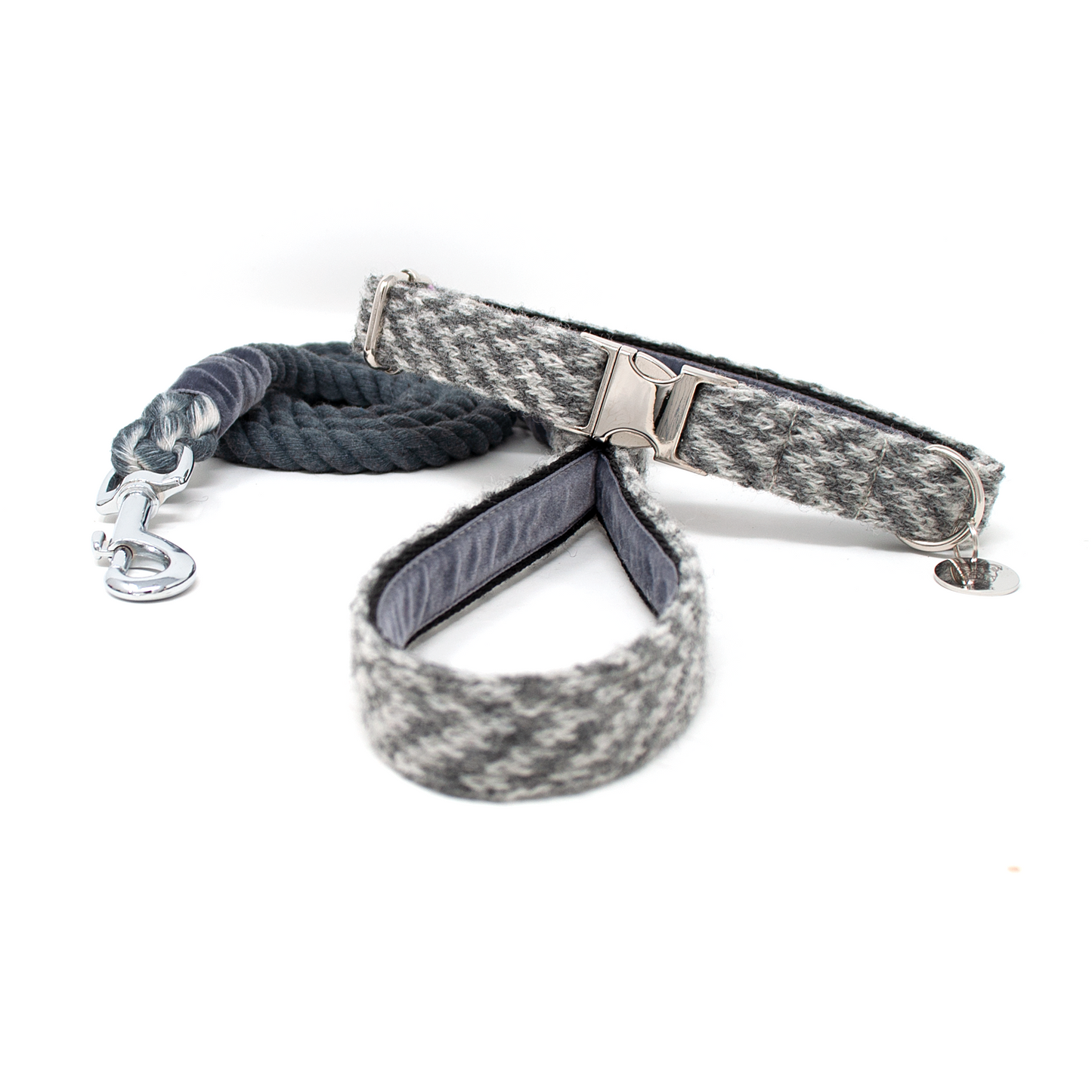 Slate - AW24 Collection - Luxury Dog Collar