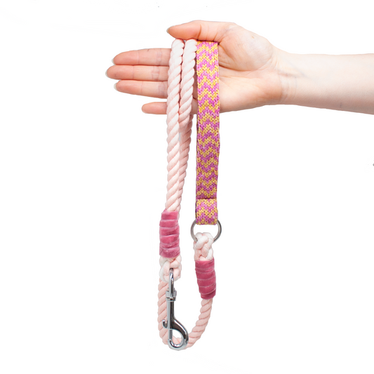 Peachy Punch - Bonbon Collection - Rope Dog Lead