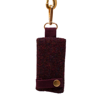 Burgundy - The Holly Collection - Poo Bag Holder