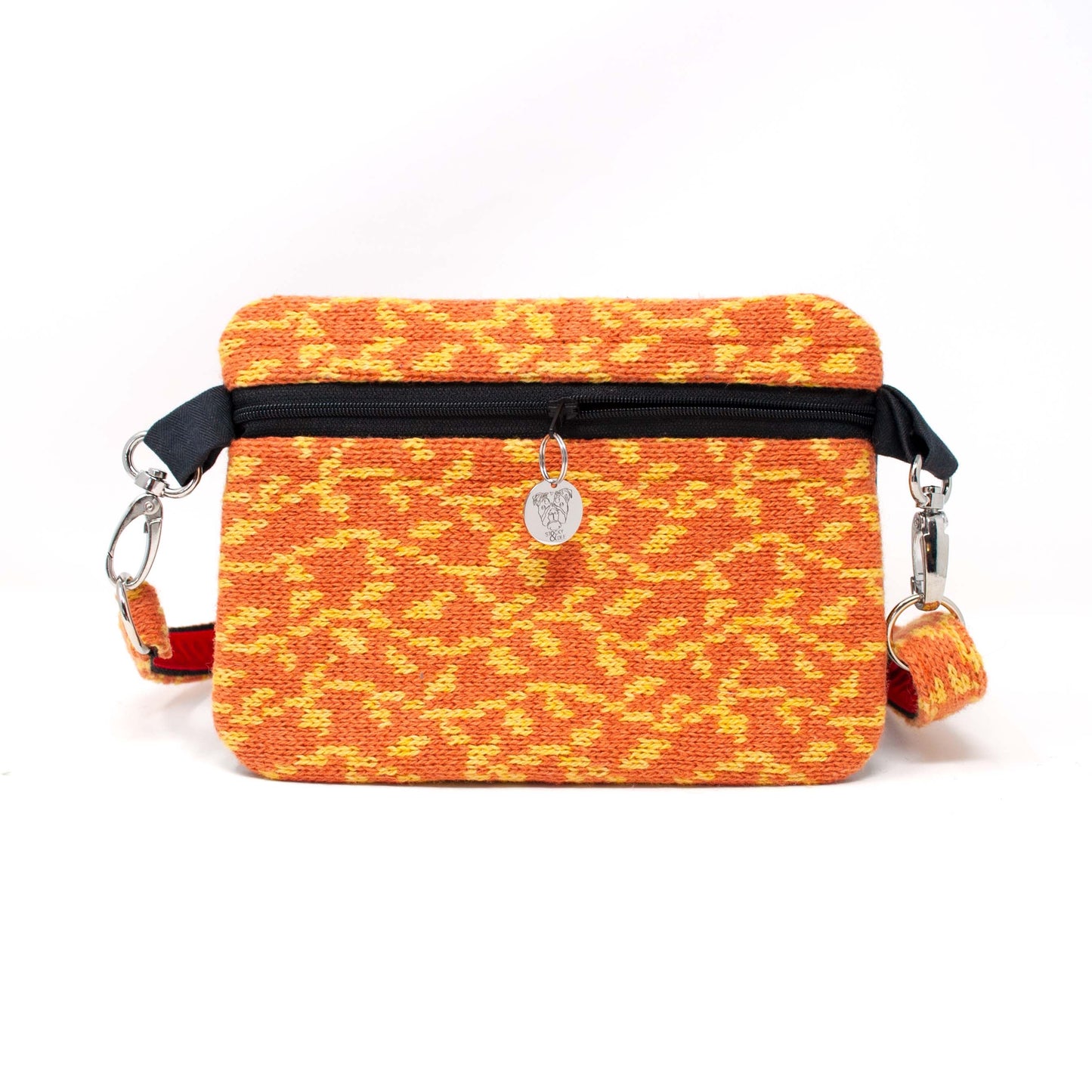 Orange & Yellow - Vine Design - Luxury Bum Bag