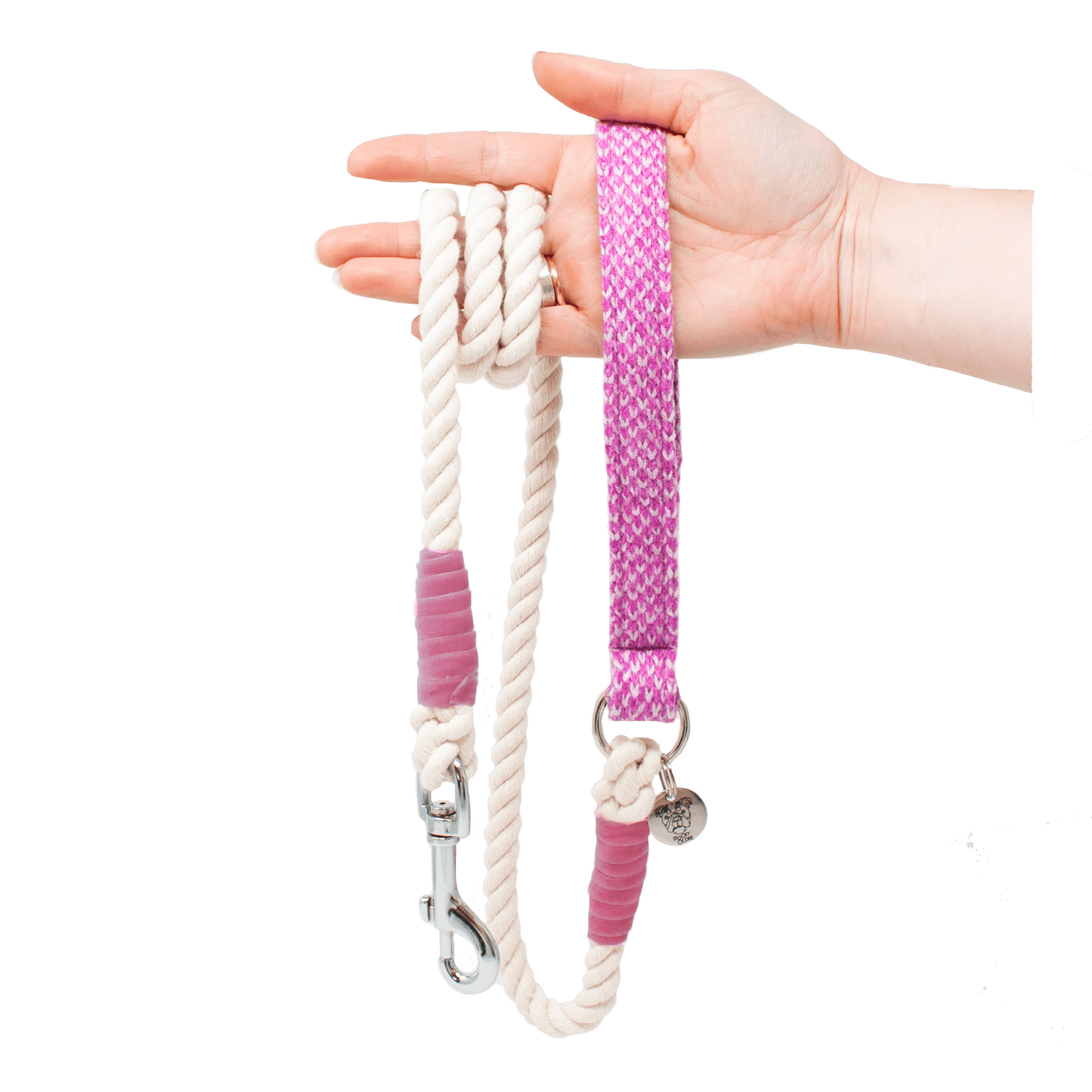 Pink & Dove - Classic Collection - Luxury Dog Collar