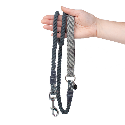 Slate - AW24 Collection - Rope Dog Lead