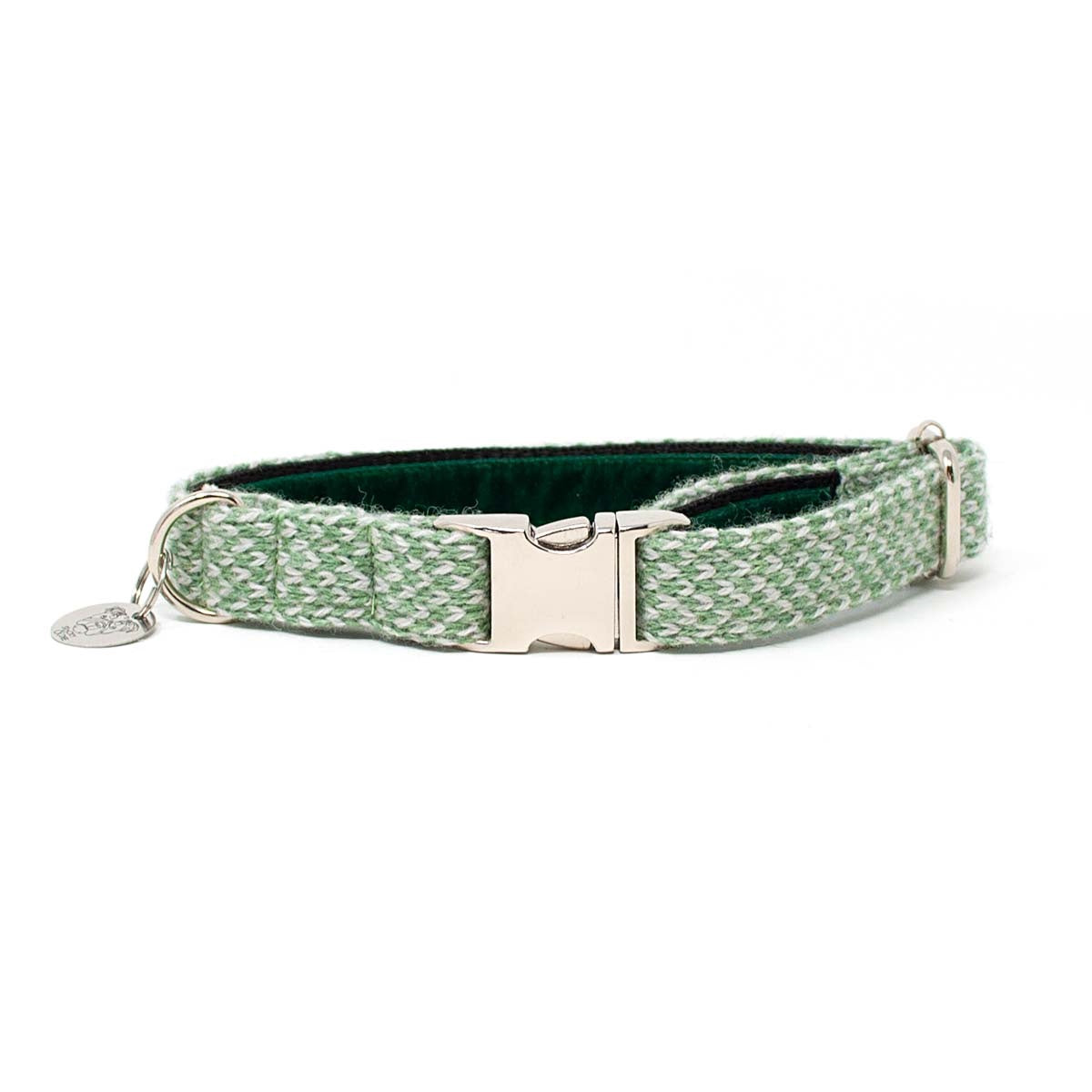 Green & Dove - Classic Collection - Luxury Dog Collar