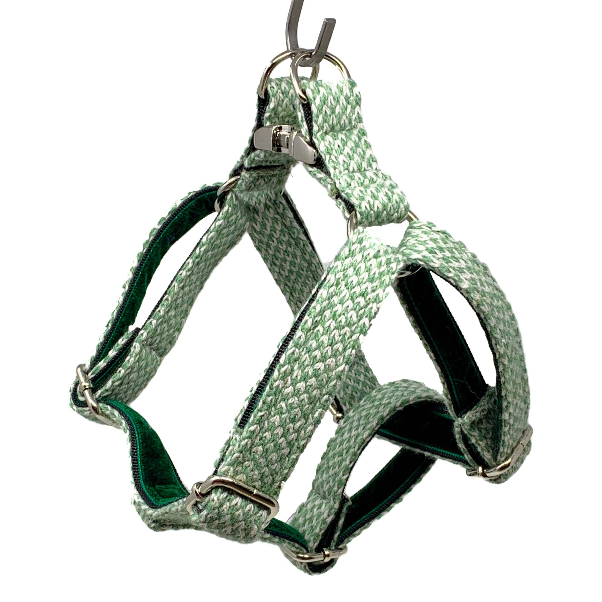 Green & Dove - Classic Collection - Luxury Dog Harness